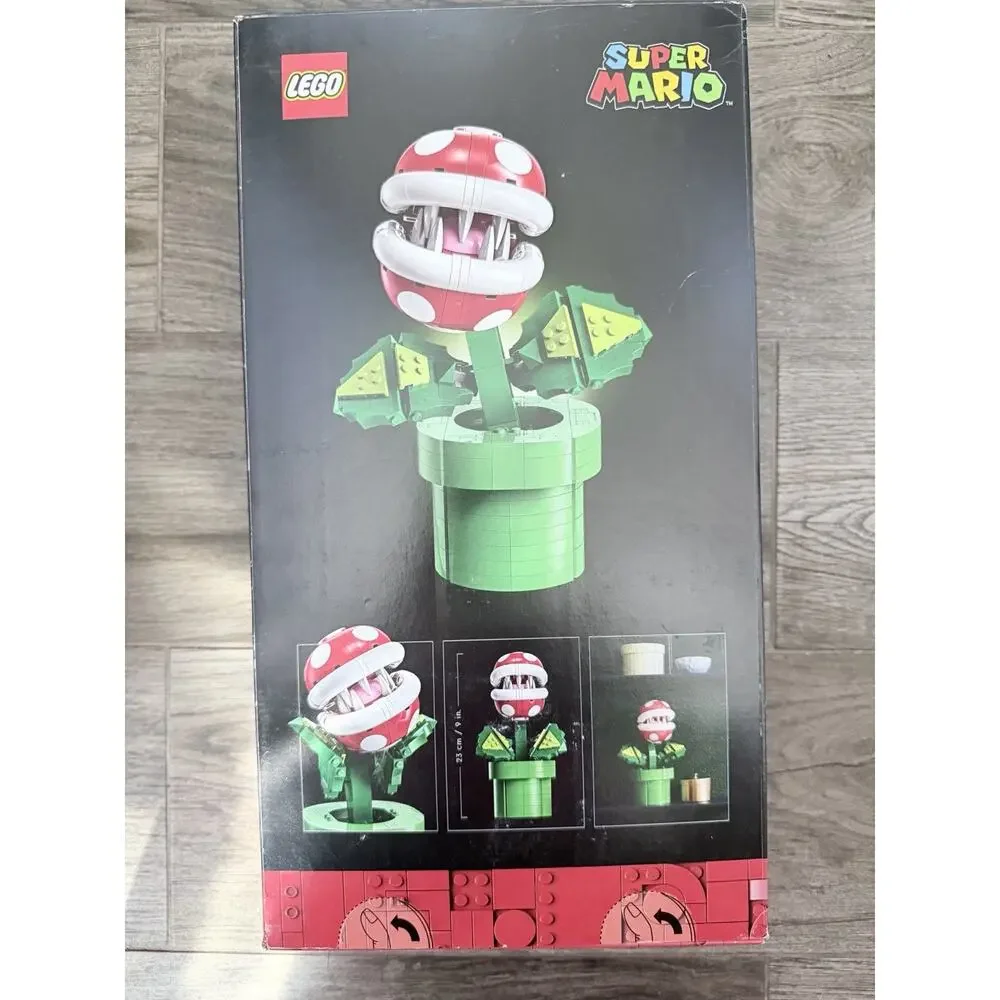 Super Mario Piranha Plant Legos Brand New In Box 71365 Building Toy - Picture 3 of 5